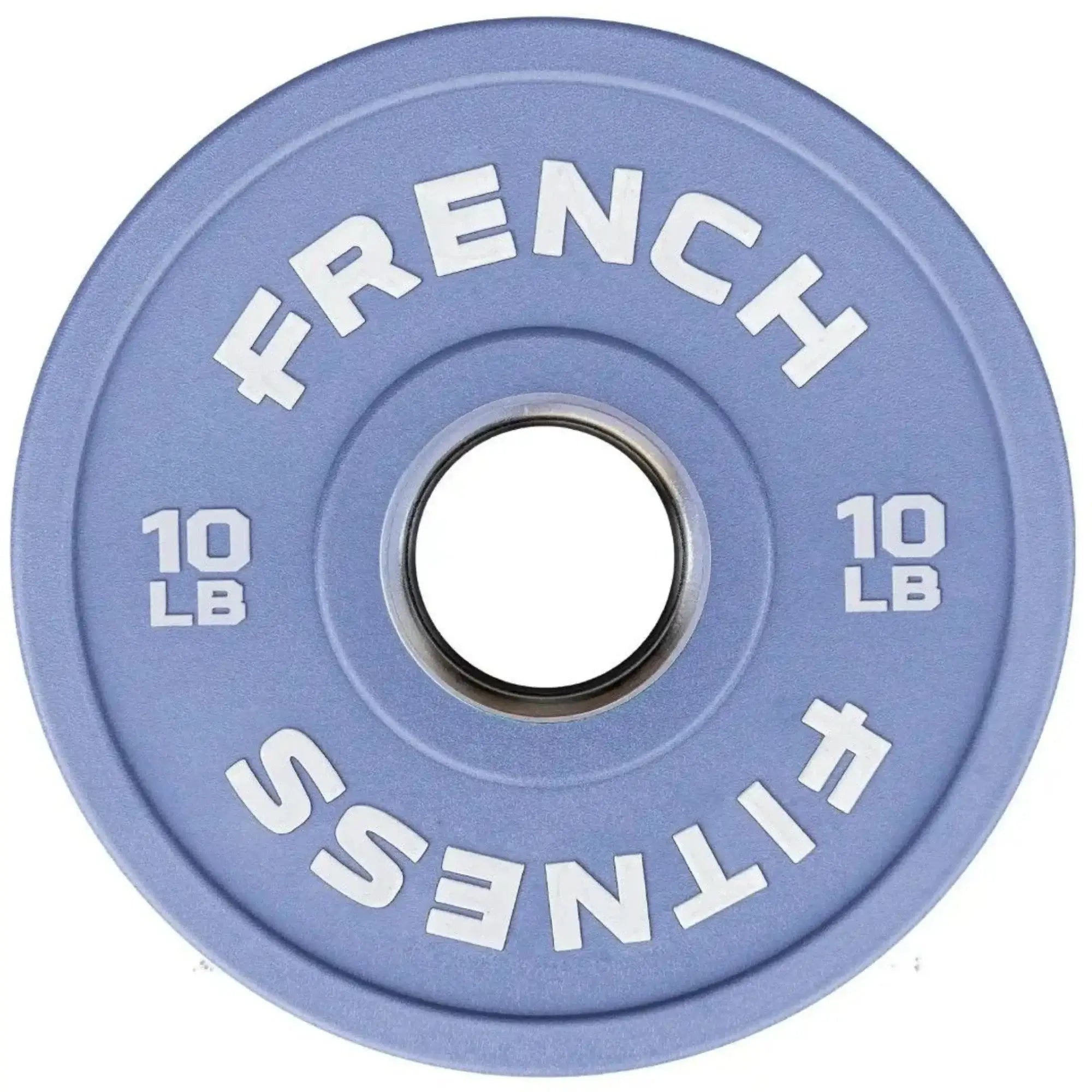 French Fitness Competition Urethane Bumper Plate 260 lb Colored (New) Image 3