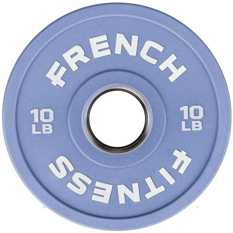 French Fitness Competition Urethane Bumper Plate 340 lb Colored (New)