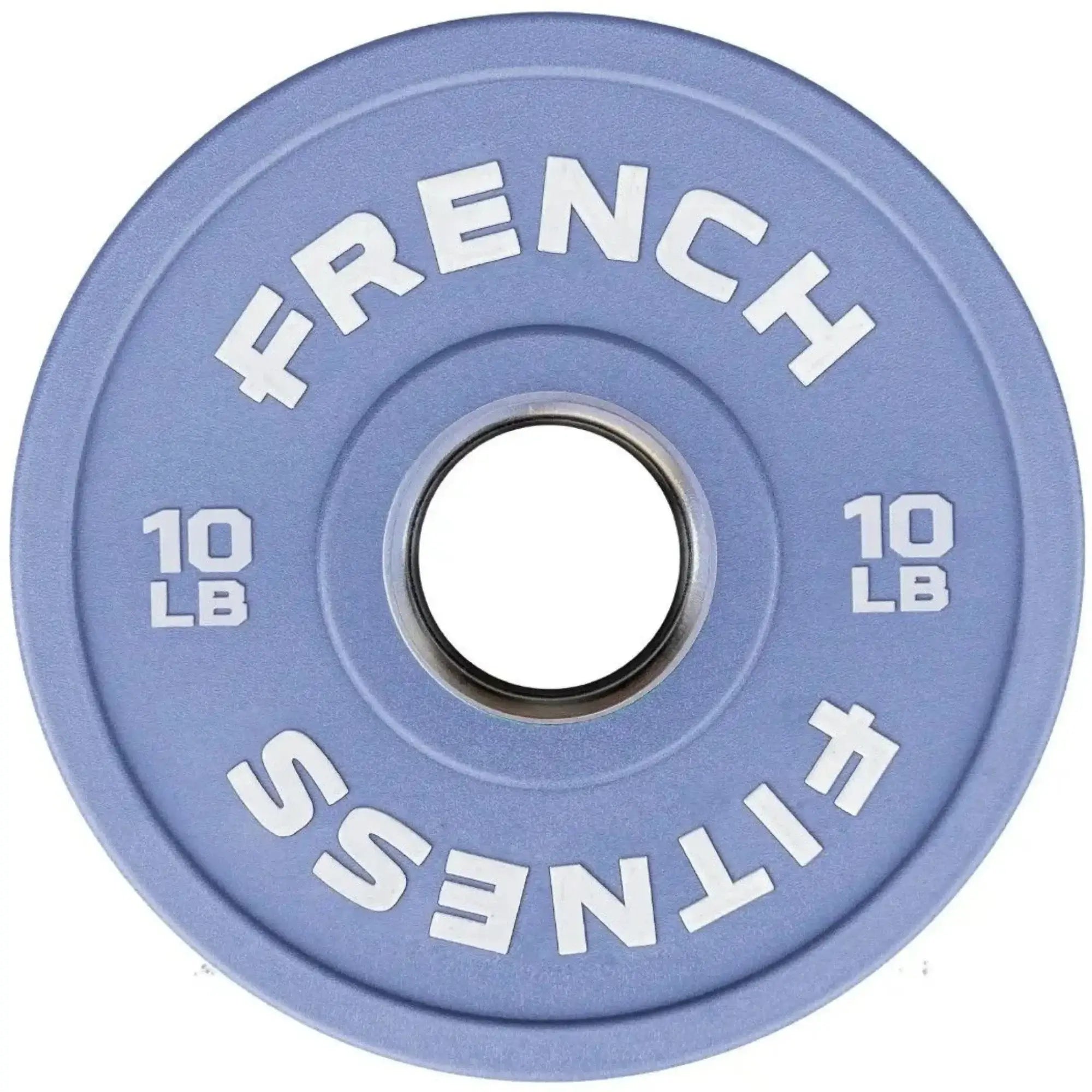 French Fitness Competition Urethane Bumper Plate 350 lb Colored (New) Image 3