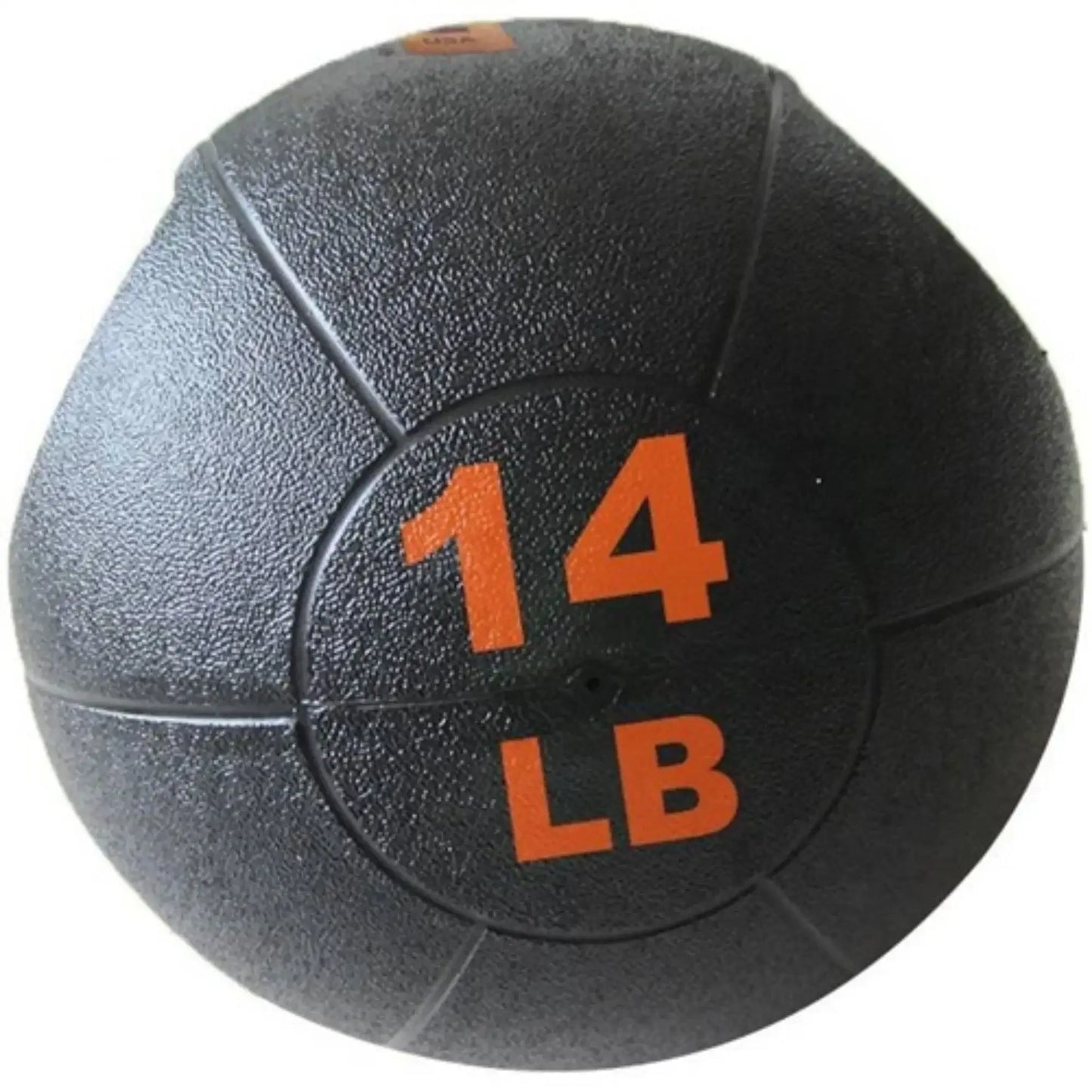 French Fitness Dual Grip Medicine Ball w/Handles 14 lb (New) Image 3