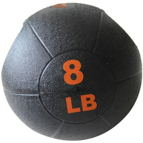 French Fitness Dual Grip Medicine Ball w/Handles 8 lb (New)