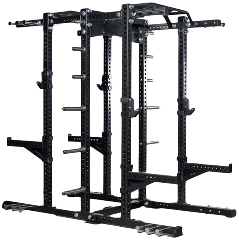 French Fitness DHR80 Double Half Rack / Cage (New)