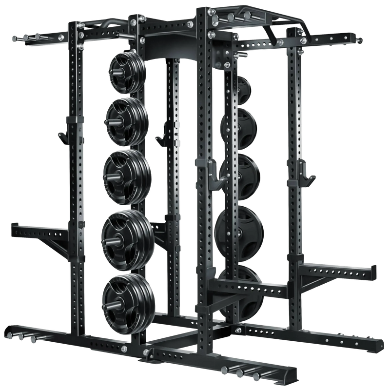 French Fitness DHR80 Double Half Rack / Cage (New)