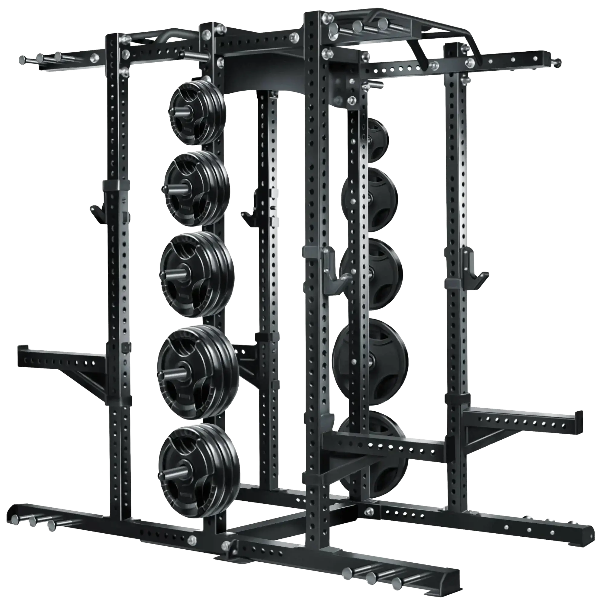 French Fitness DHR80 Double Half Rack / Cage (New) Image