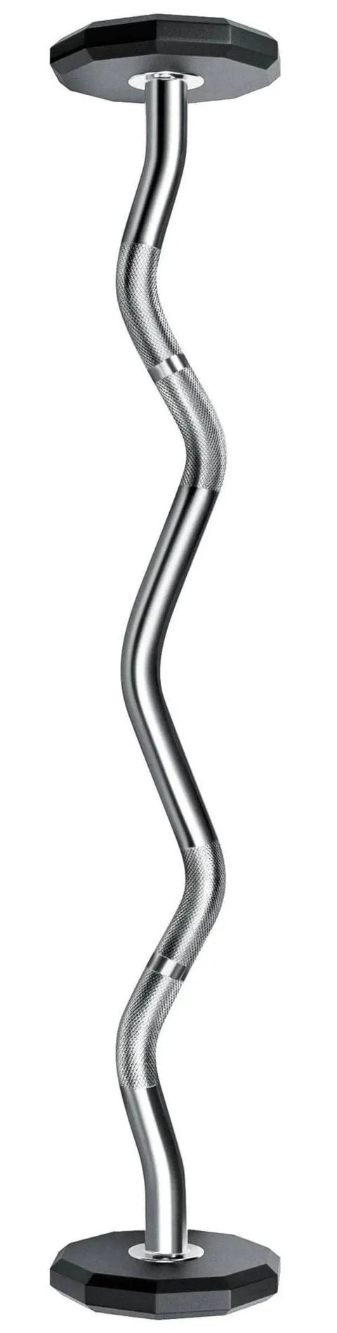 French Fitness EZ Curl Urethane Barbell Bar Set of 5 (20-60 lbs) (New)