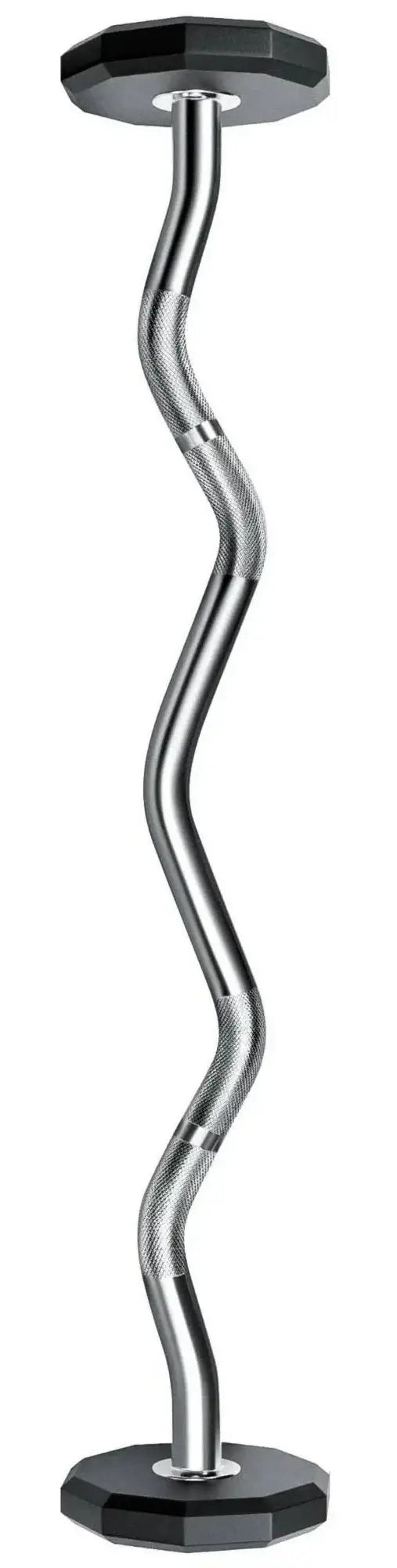 French Fitness EZ Curl Urethane Barbell Bar Set of 5 (25-65 lbs) (New) Image 2