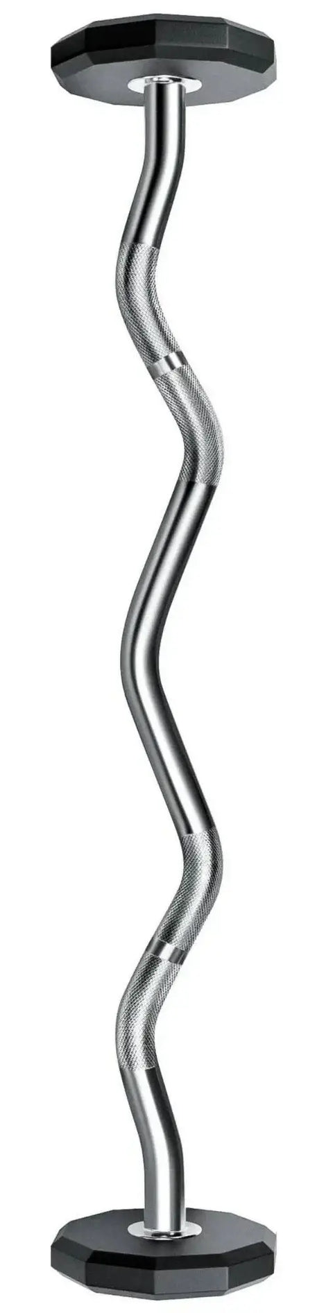 French Fitness EZ Curl Urethane Barbell Bar Set of 5 (25-65 lbs) (New) Image 2