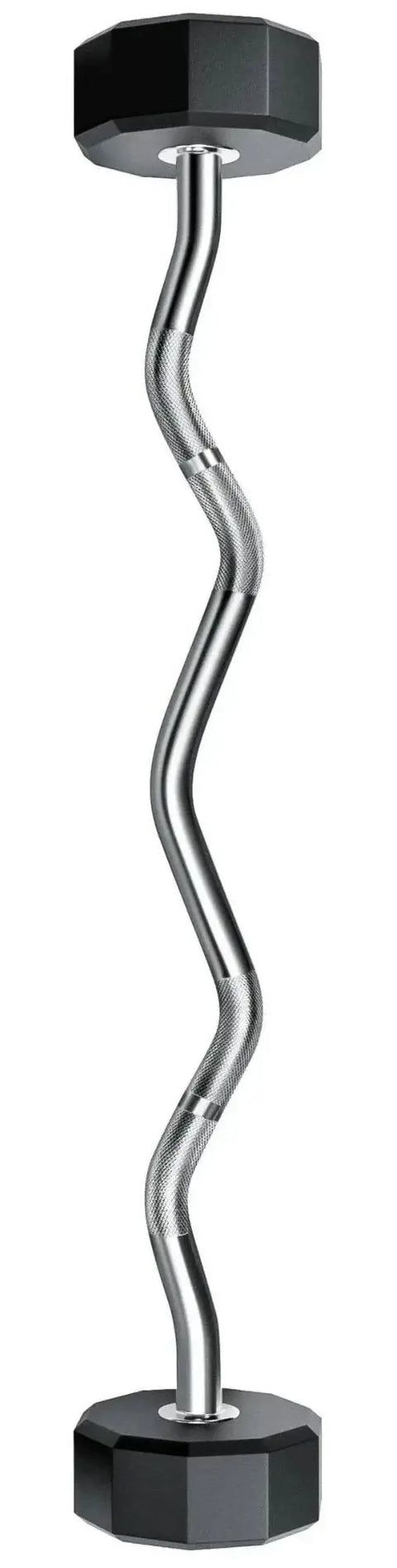 French Fitness EZ Curl Urethane Barbell Bar Set of 5 (25-65 lbs) (New) Image 6
