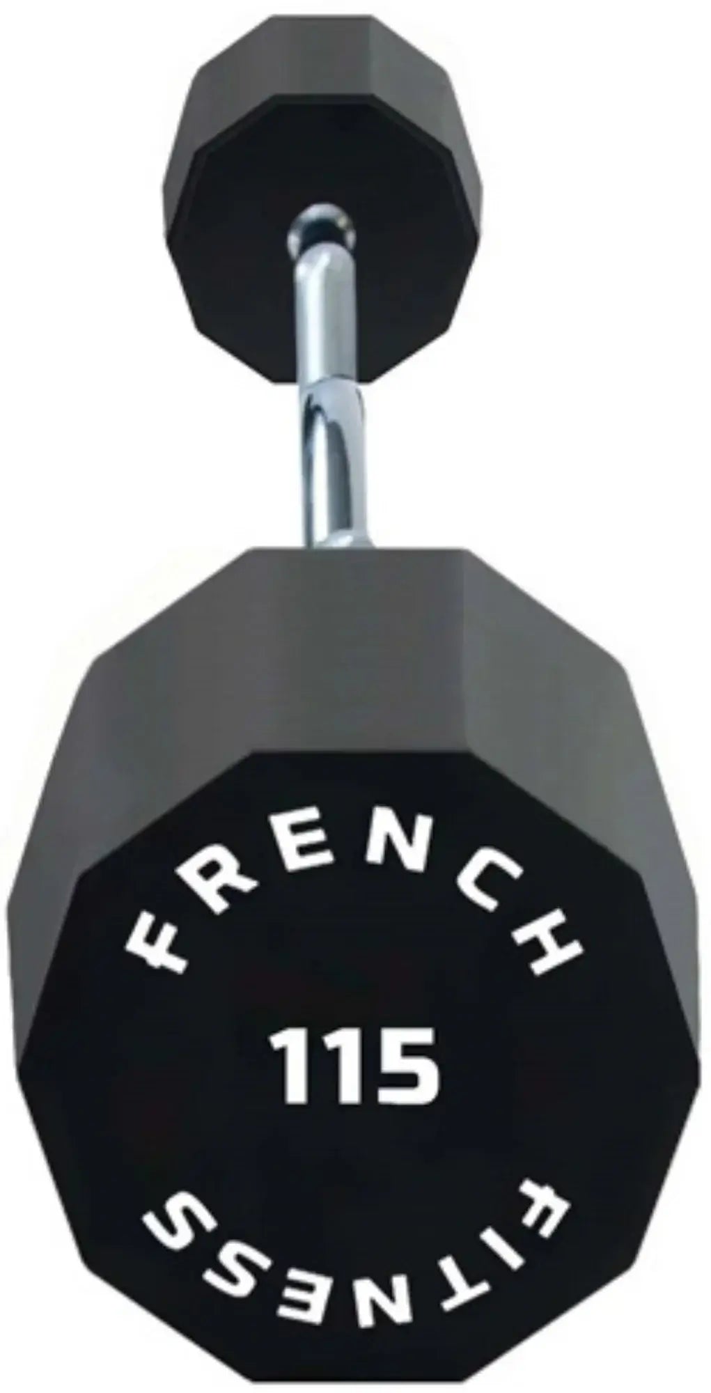 French Fitness EZ Curl Urethane Barbell 115 lbs - Single (New) Image 2