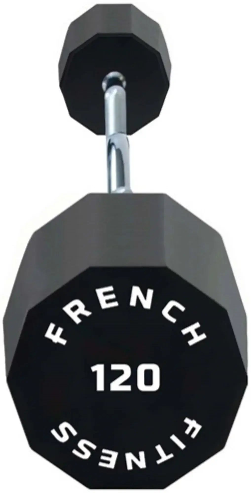 French Fitness EZ Curl Urethane Barbell 120 lbs - Single (New) Image 2