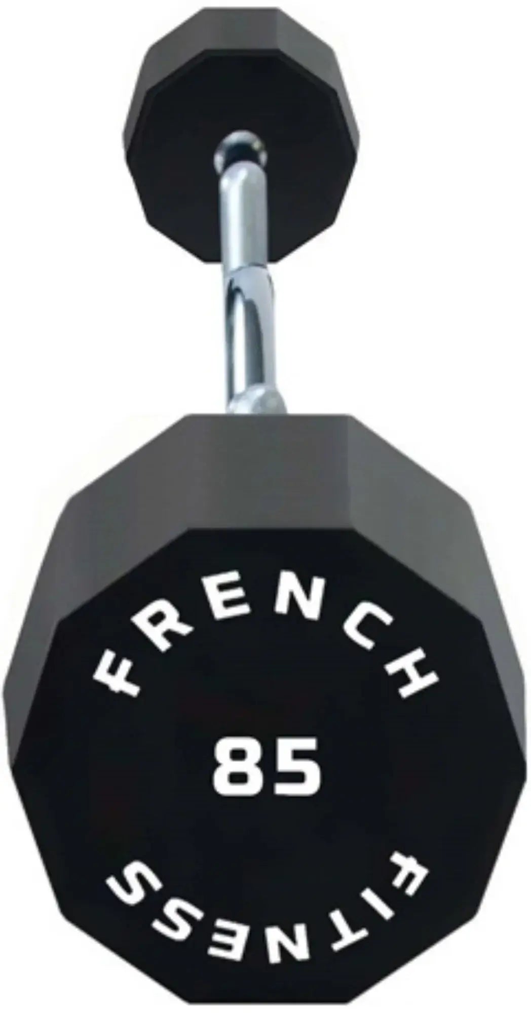 French Fitness EZ Curl Urethane Barbell 85 lbs - Single (New) Image 2