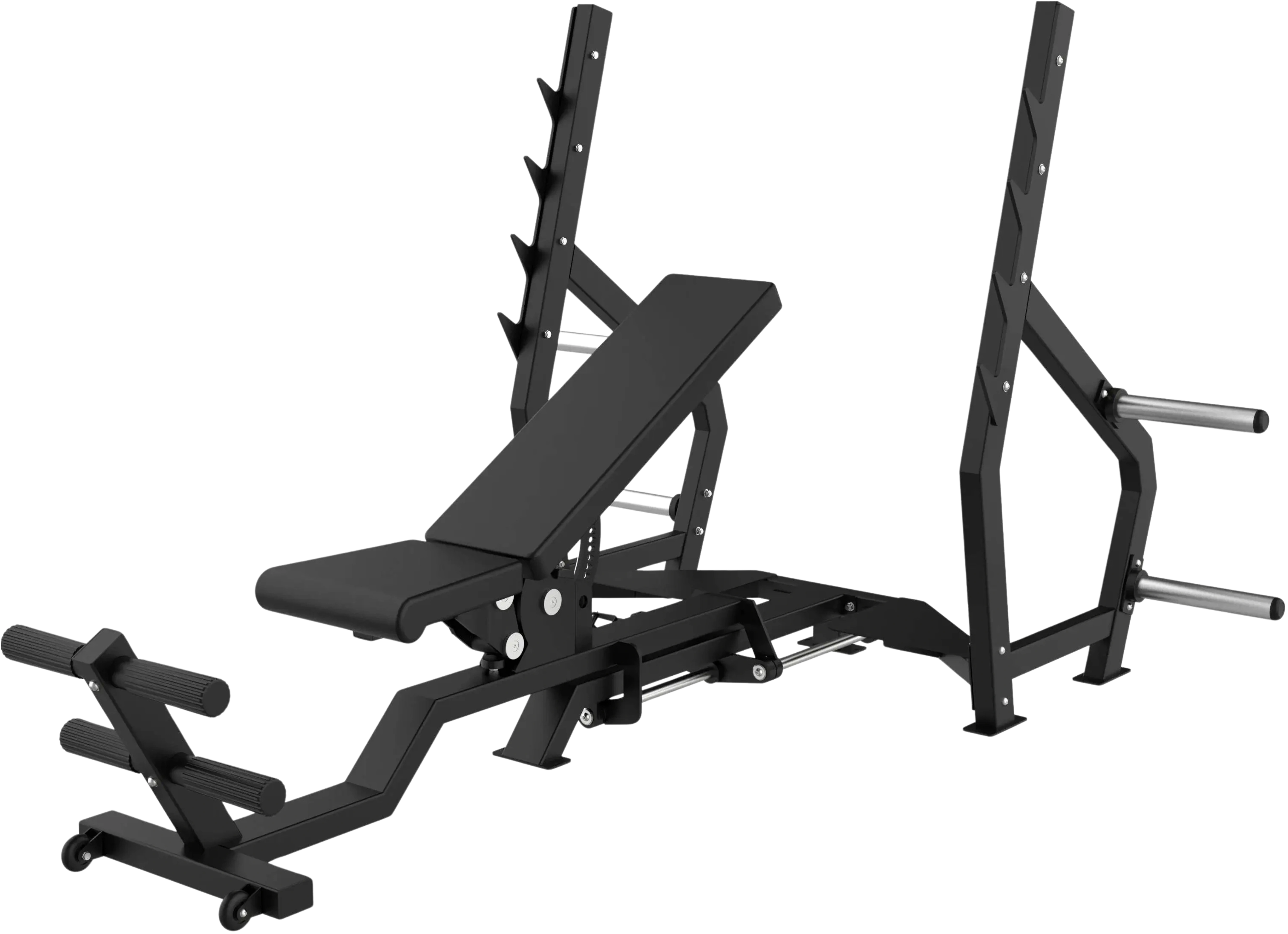 French Fitness Newport 3 Way Flat Incline Decline Olympic Bench (New) Image