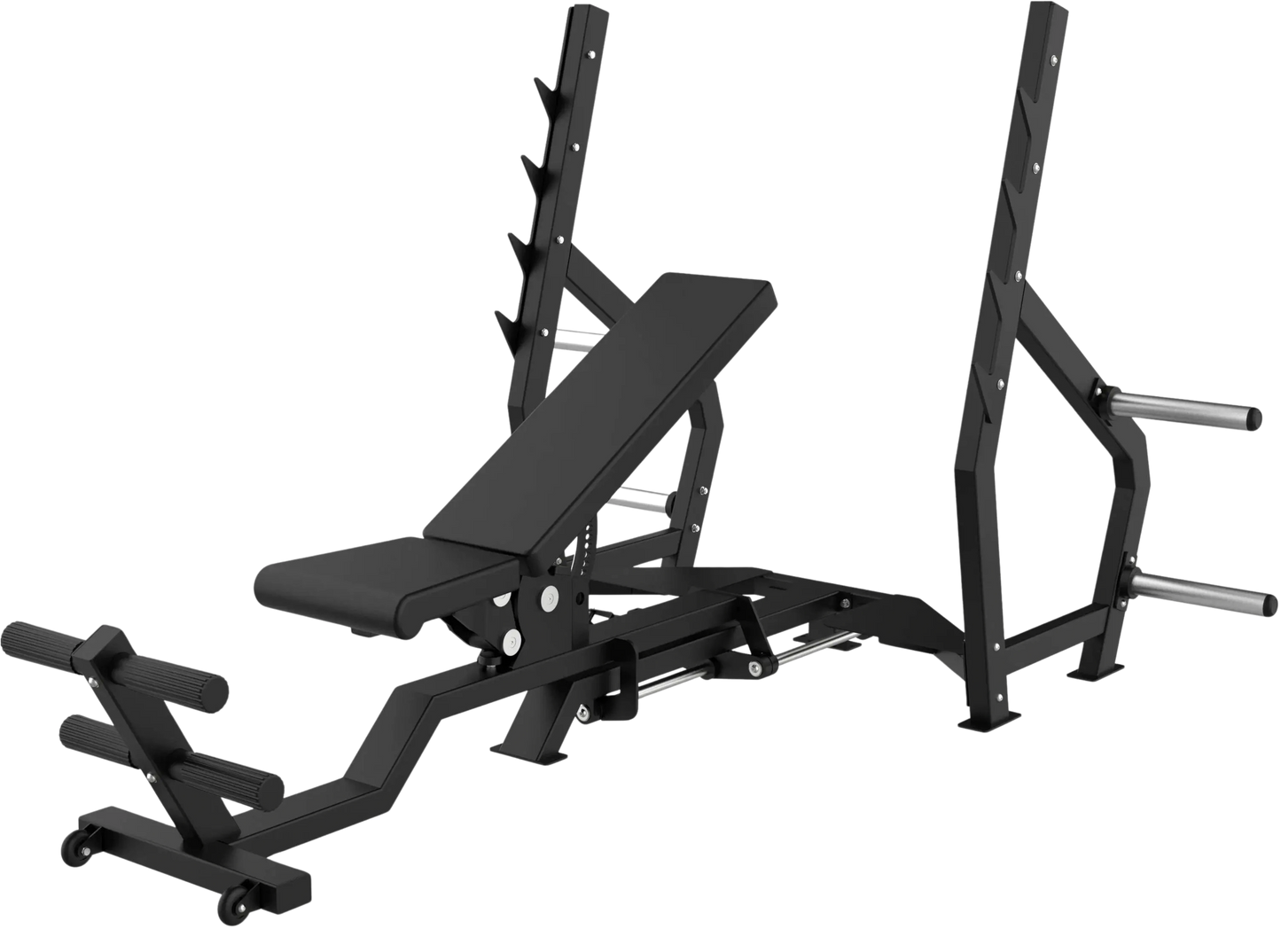 French Fitness Newport 3 Way Flat Incline Decline Olympic Bench (New) Image