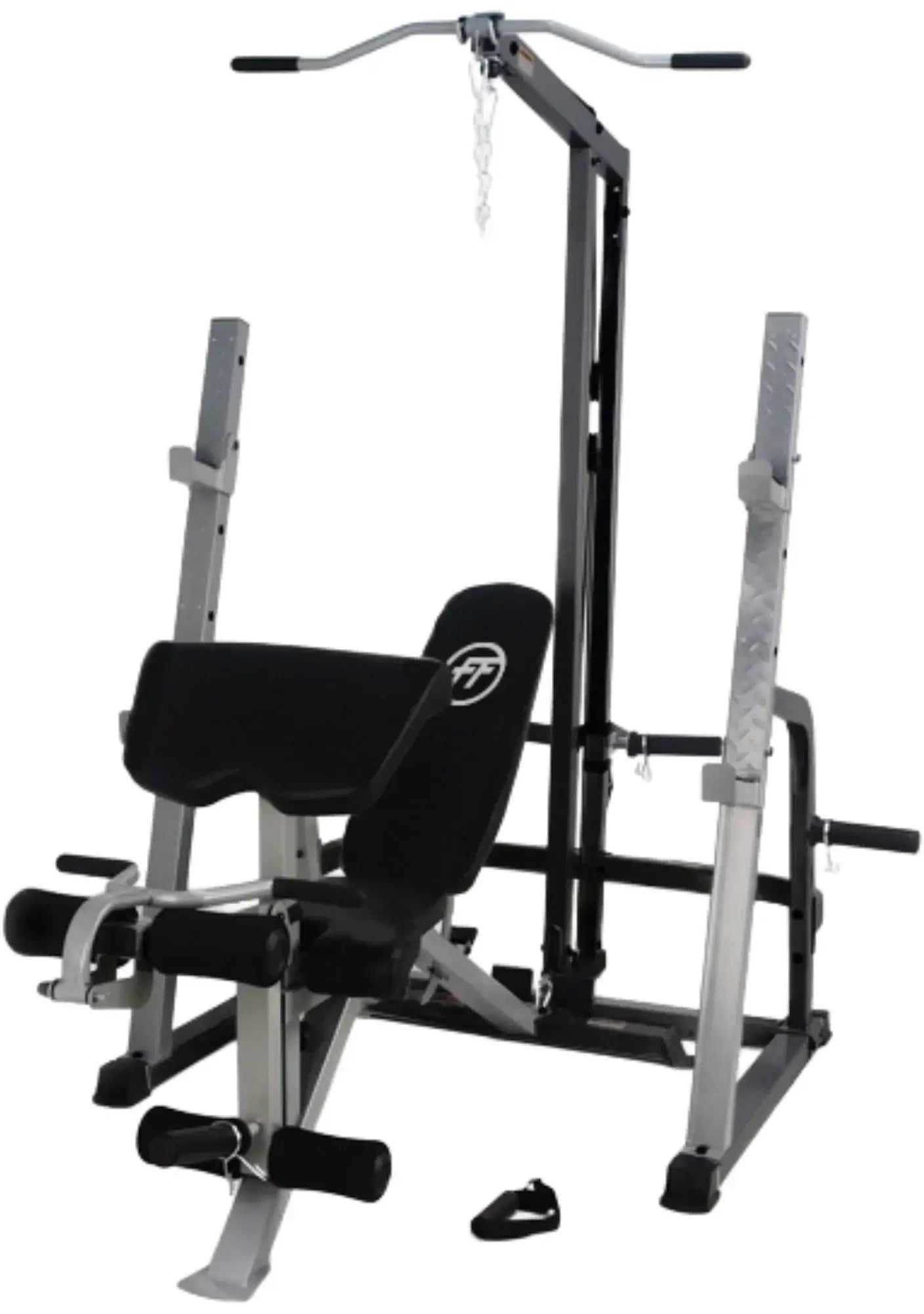 French Fitness FL3 Freightweight Lat & Olympic Bench Gym (New) Image 2