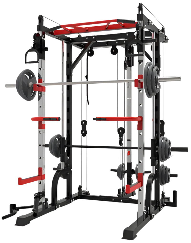 French Fitness FSR10 Multi Cable Functional Smith Rack Machine (New)