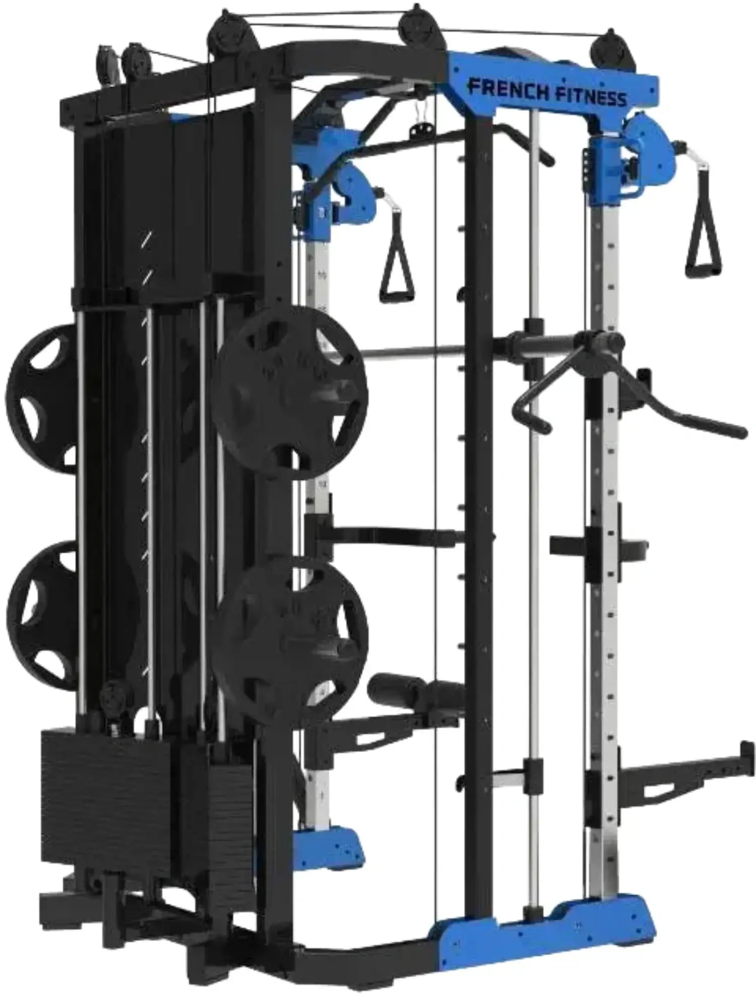 French Fitness FSR60 Smith, Cable, Squat Rack Gym Machine (New) Image 2
