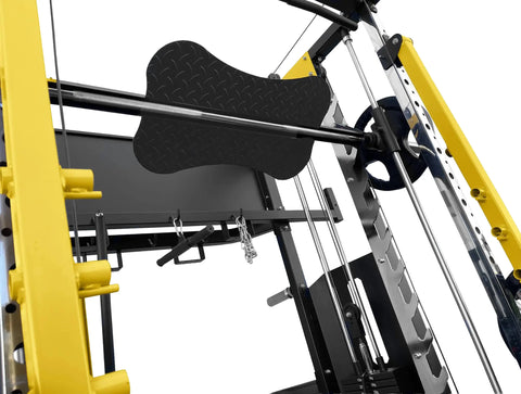 French Fitness FSR90 Functional Trainer Smith & Squat Rack Machine (New)