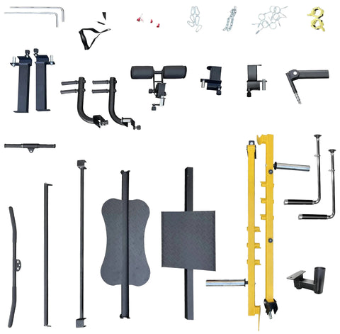 French Fitness FSR90 Functional Trainer Smith & Squat Rack Machine (New)