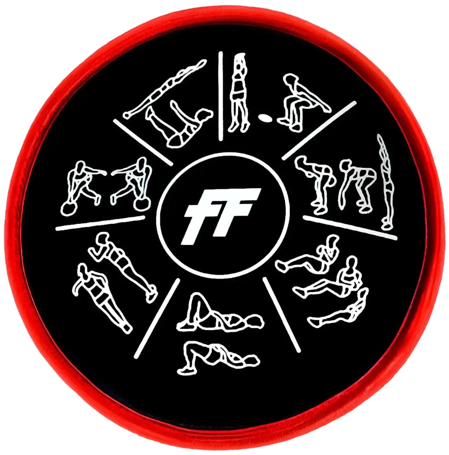 French Fitness - 2 lb Free Weight Sandbag Bell (New) - Side View