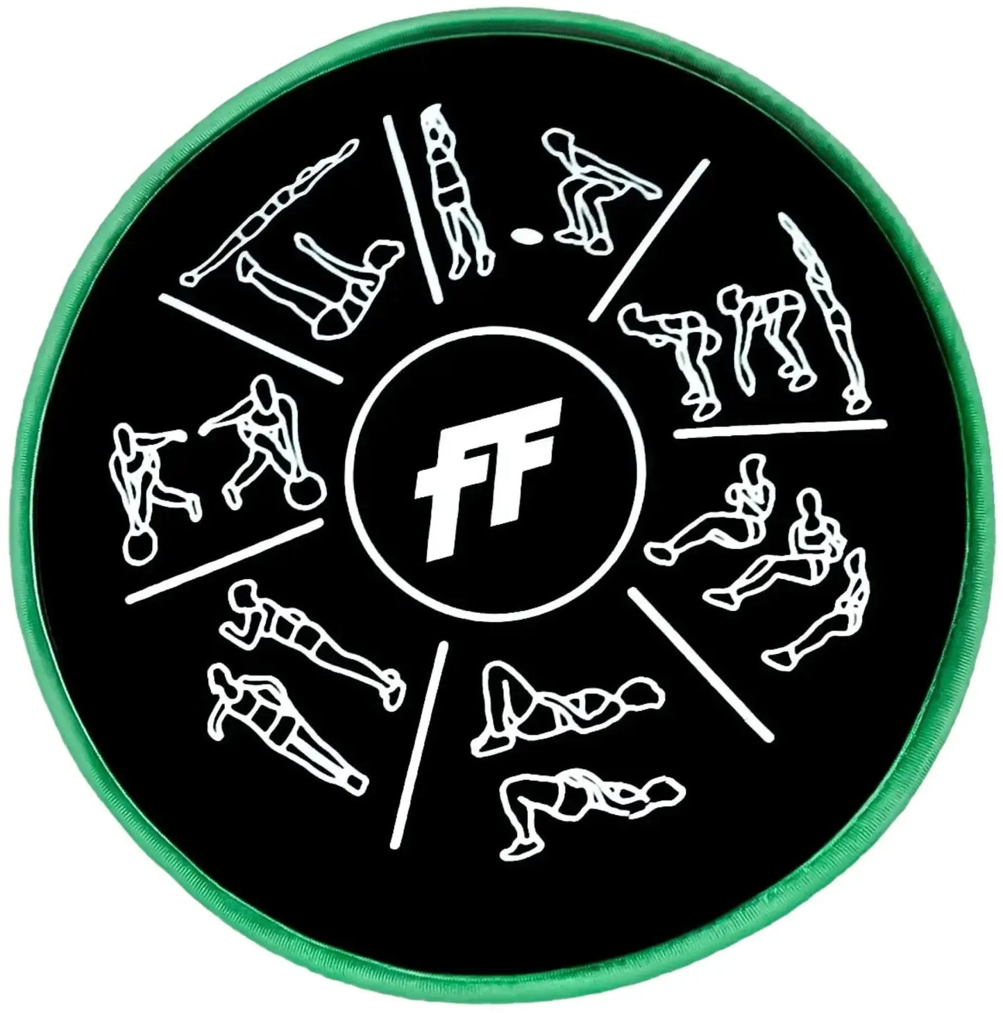 French Fitness - 8 lb Free Weight Sandbag Bell (New) - Side View