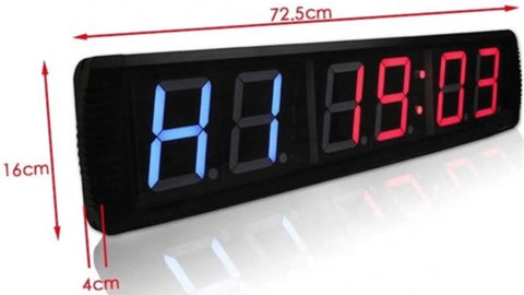 French Fitness FF-GT10 Gym Timer w/Remote (New)