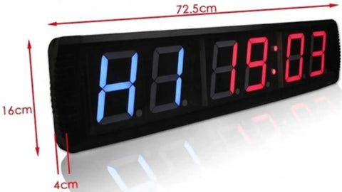 French Fitness FF-GT10 Gym Timer w/Remote (New) Image 6