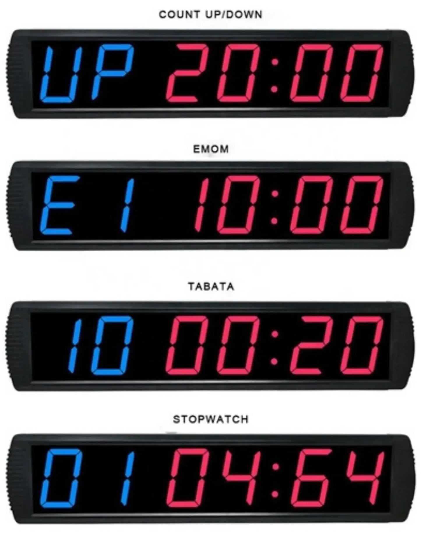 French Fitness FF-GT10 Gym Timer w/Remote (New) Image 7