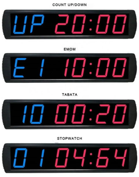 French Fitness FF-GT10 Gym Timer w/Remote (New) Image 7