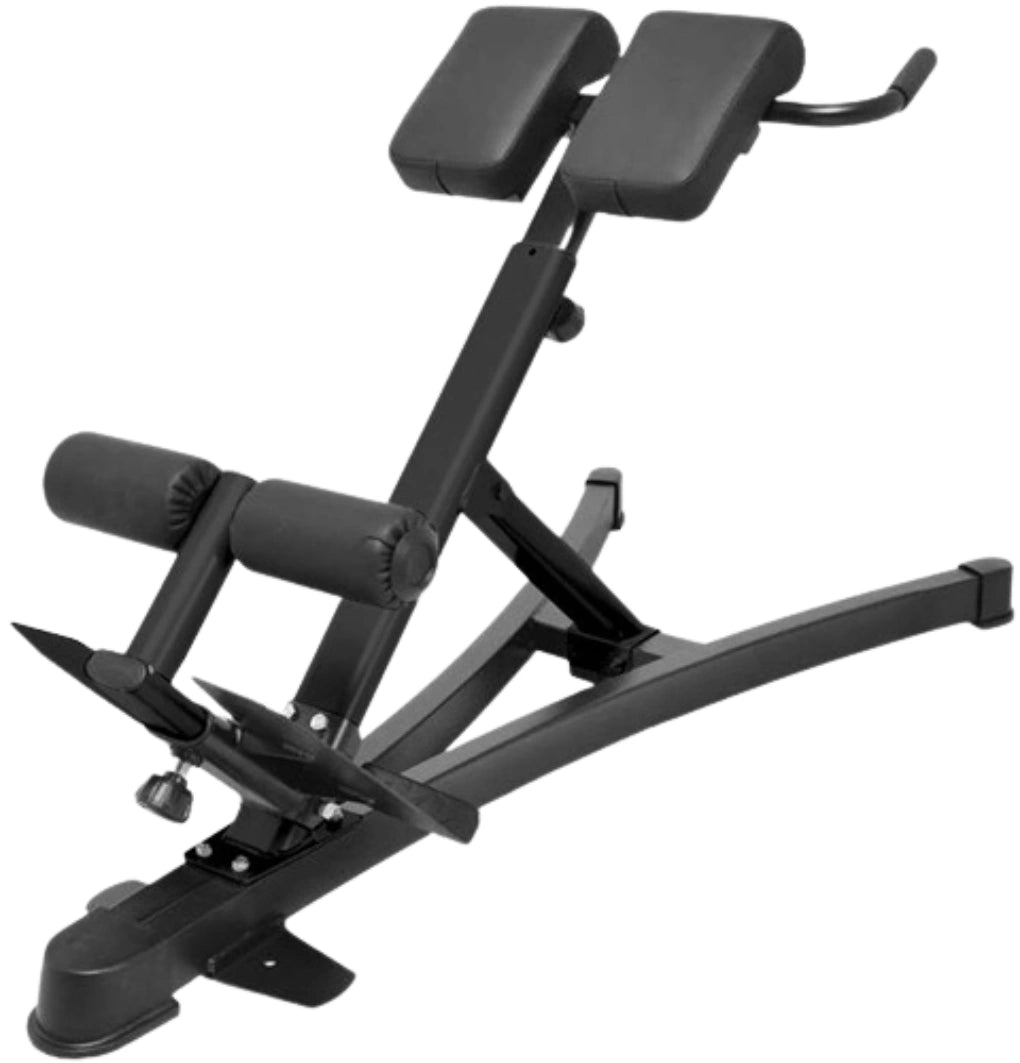 French Fitness 45 Degree Back Hyperextension HE450 (New) - Front View
