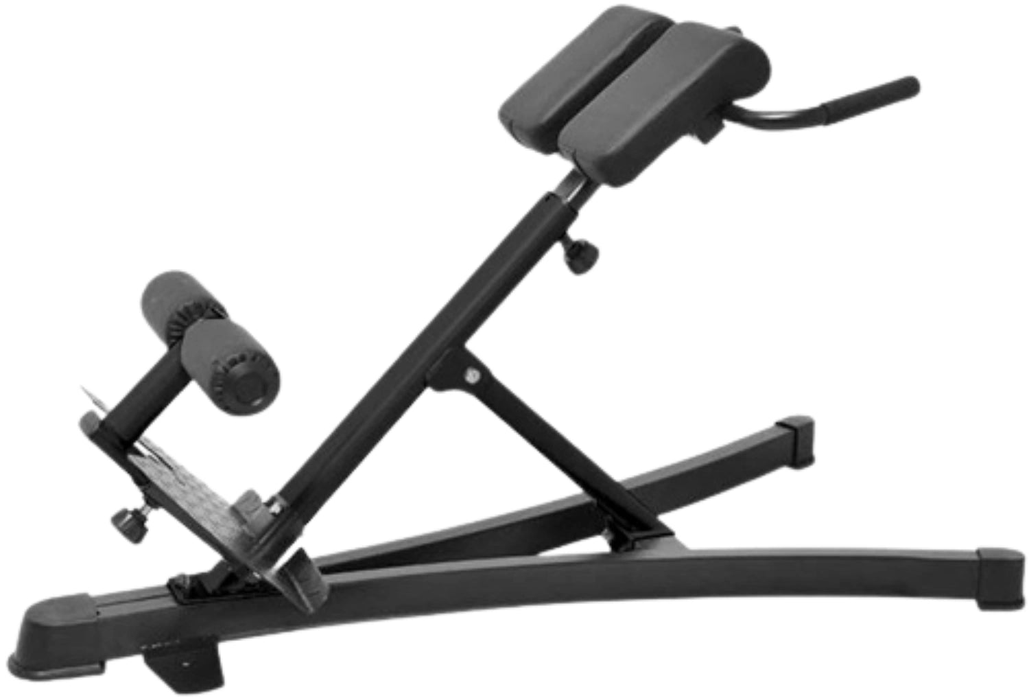 French Fitness 45 Degree Back Hyperextension HE450 (New) - Side View
