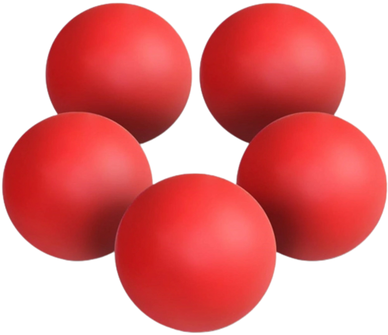 French Fitness Lacrosse Ball Set of 5 (New)