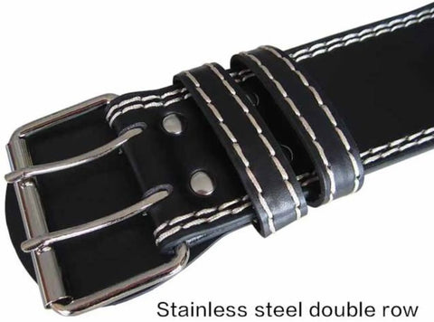 French Fitness Leather Weight Lifting Belt (New)