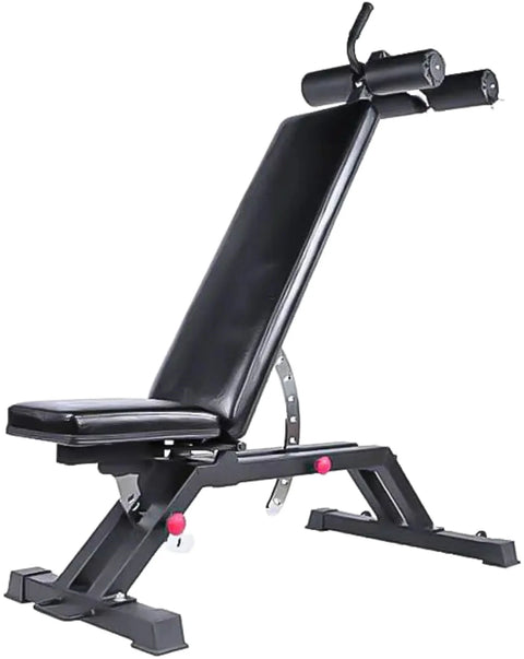 French Fitness Multi Adjustable Bench w/Ab Rollers (New)