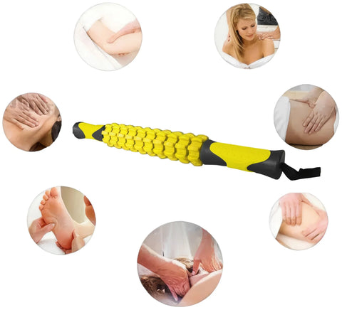 French Fitness Massage Stick Foam Roller (New)
