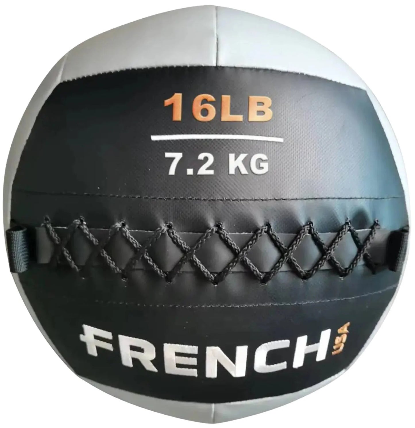French Fitness Soft Medicine Wall Ball Set of 10 (6 to 25 lbs) w/Rack (New) Image 8