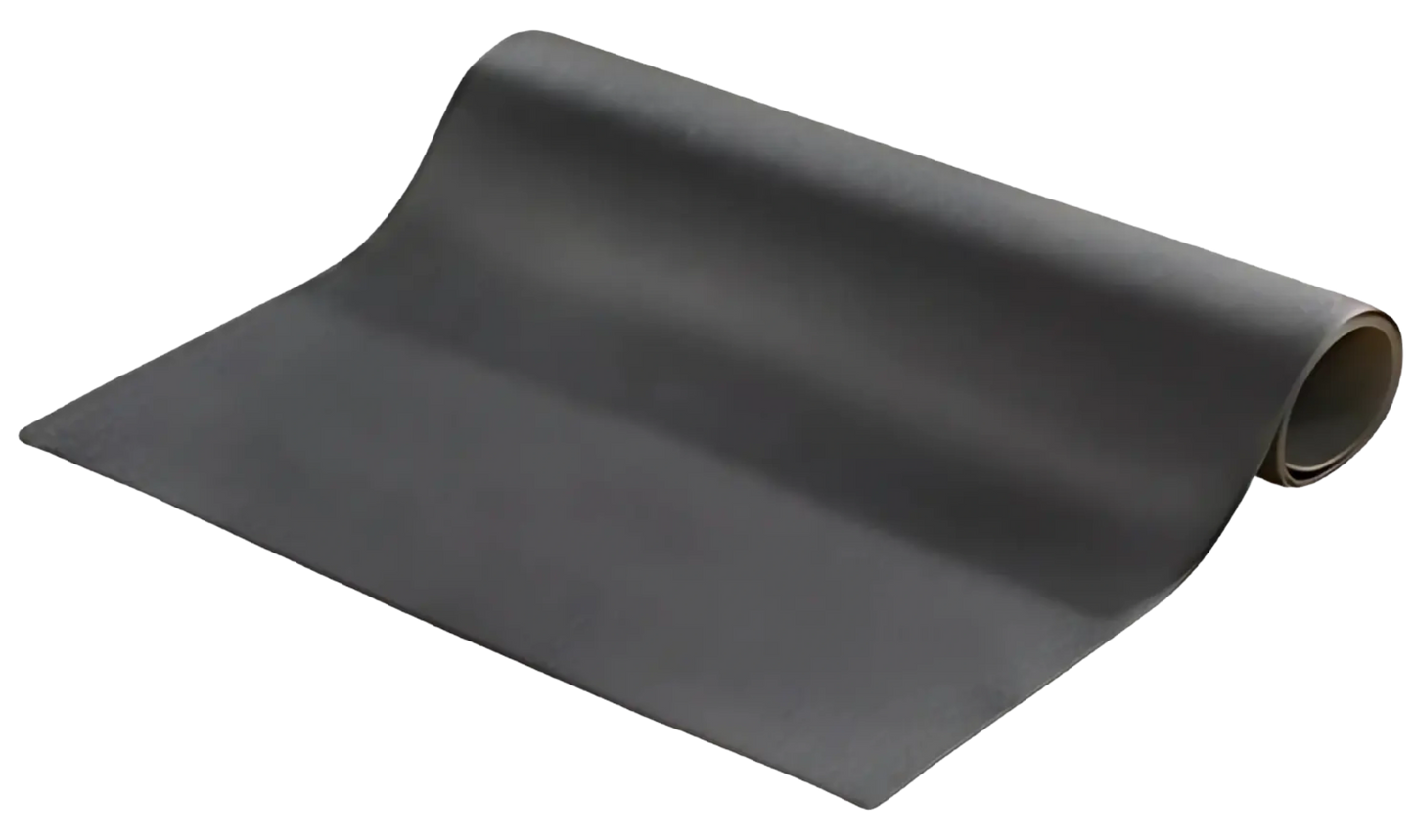 French Fitness 4'x5' PVC Foam Elliptical Floor Mat (New) - Front View