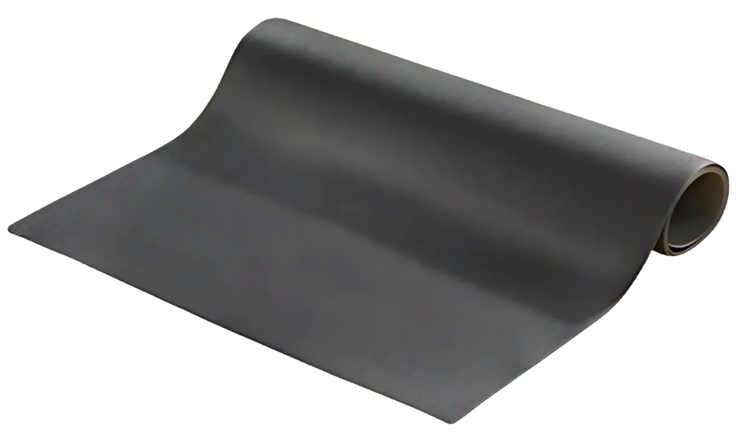 French Fitness 4'x8' PVC Foam Elliptical Floor Mat (New) - Front View