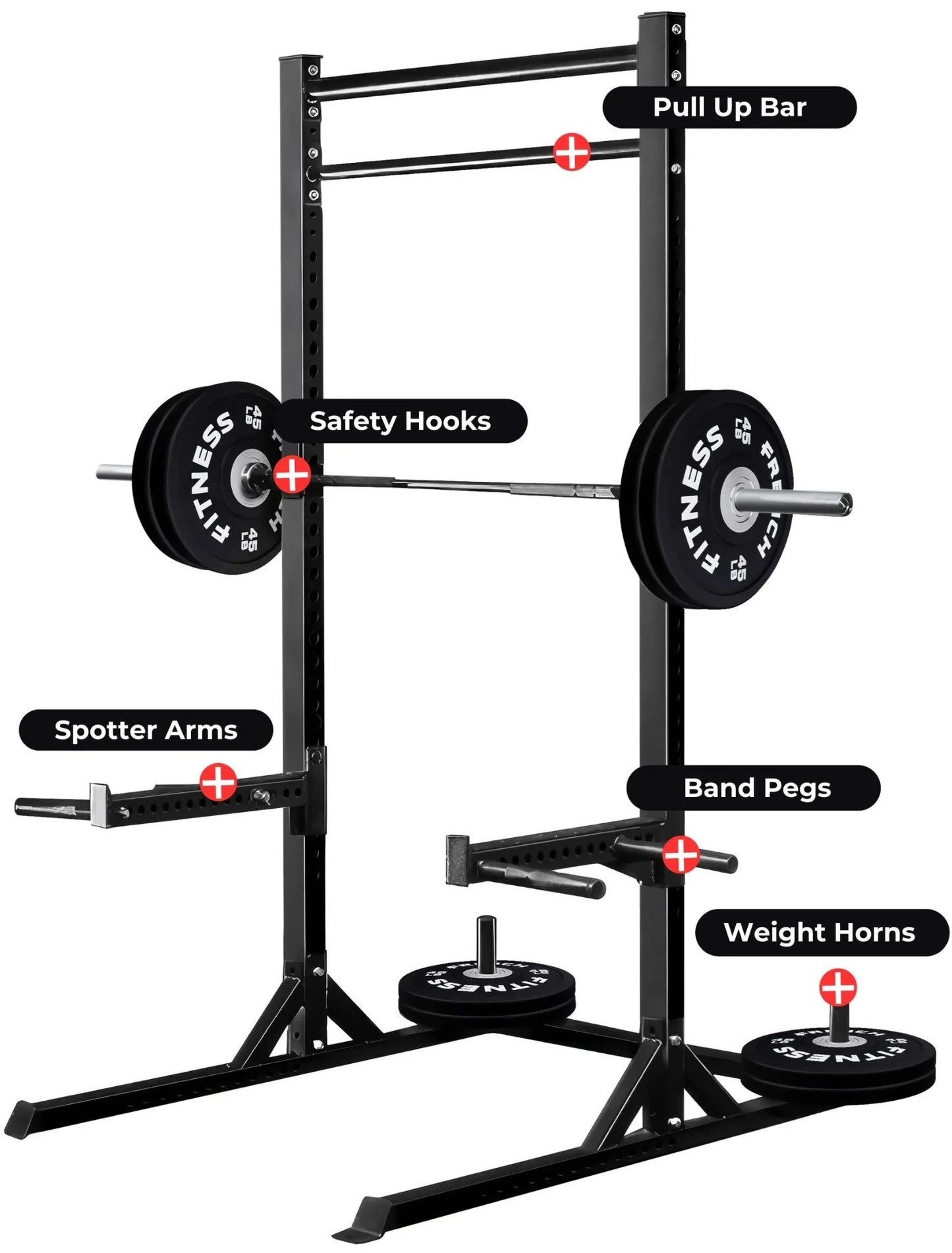 French Fitness R10 Cross Training Squat Stand (New) Image 2