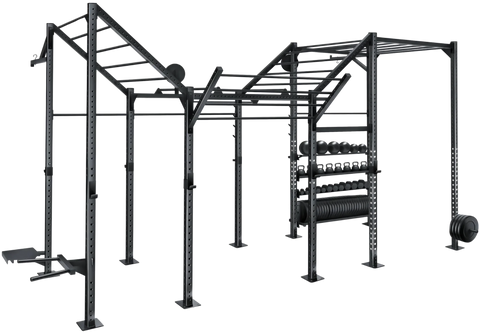 French Fitness Free Standing Rig & Rack System 10 (New) Image