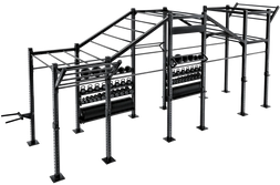 French Fitness Free Standing Rig & Rack System 11 (New) Image