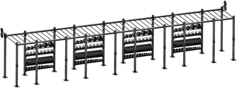 French Fitness Free Standing Rig & Rack System 20 (New)