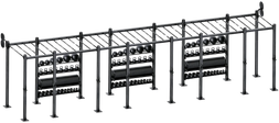 French Fitness Free Standing Rig & Rack System 20 (New) Image
