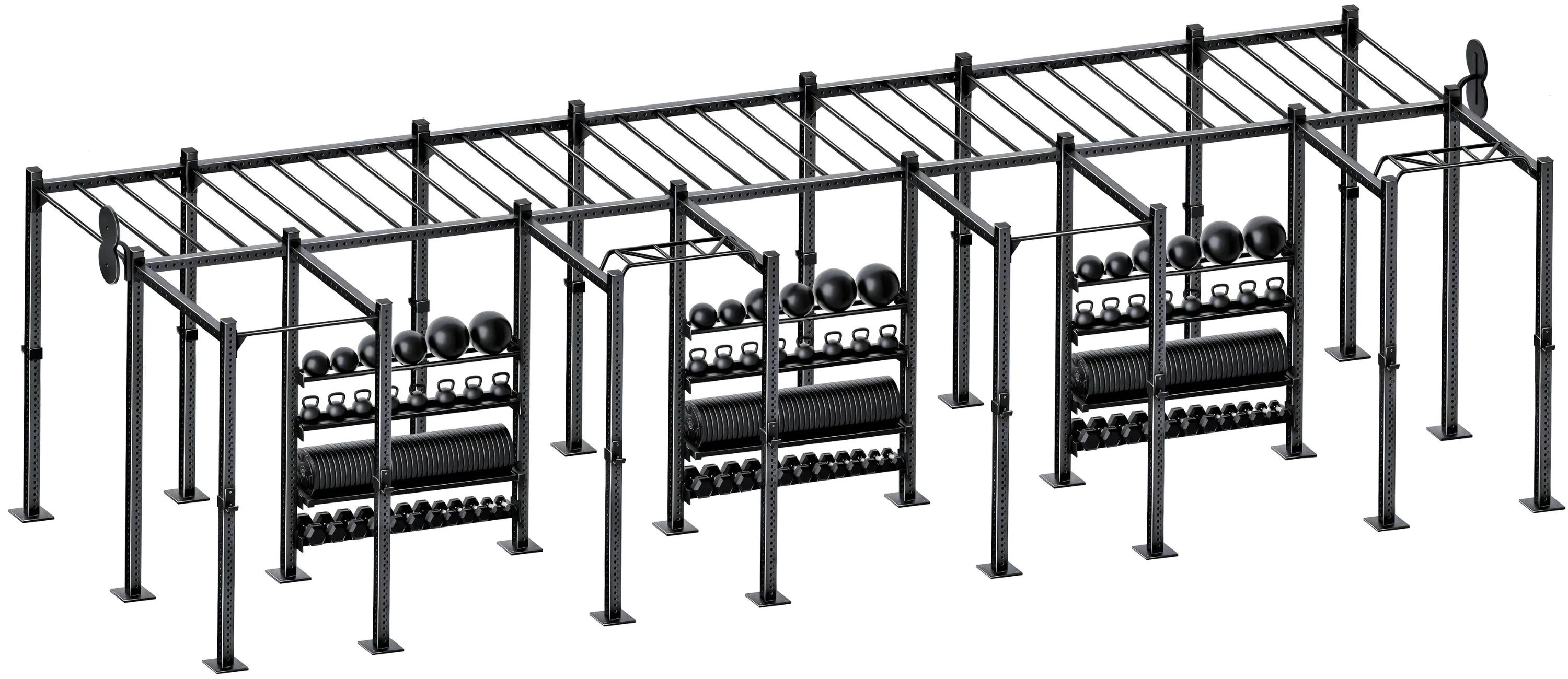 French Fitness Free Standing Rig & Rack System 21 (New) Image 3