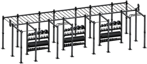 French Fitness Free Standing Rig & Rack System 21 (New) Image 3