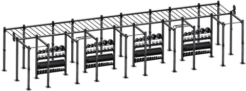 French Fitness Free Standing Rig & Rack System 21 (New) Image 4