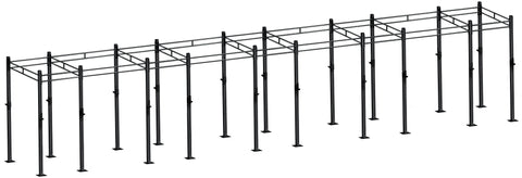 French Fitness Free Standing Rig & Rack System 22 (New)
