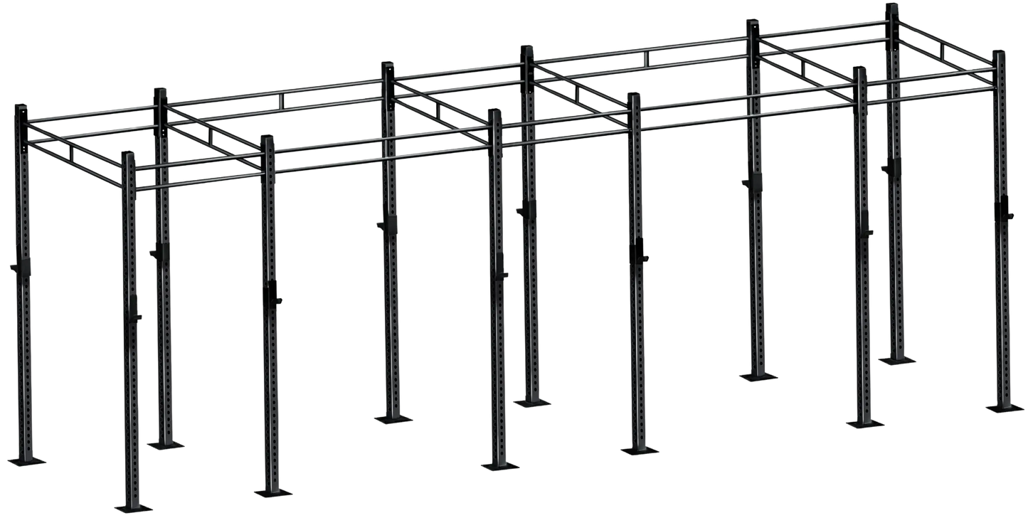 French Fitness Free Standing Rig & Rack System 22 (New) Image