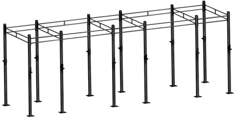 French Fitness Free Standing Rig & Rack System 22 (New) Image