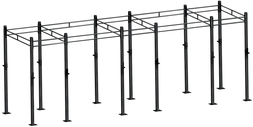 French Fitness Free Standing Rig & Rack System 22 (New) Image