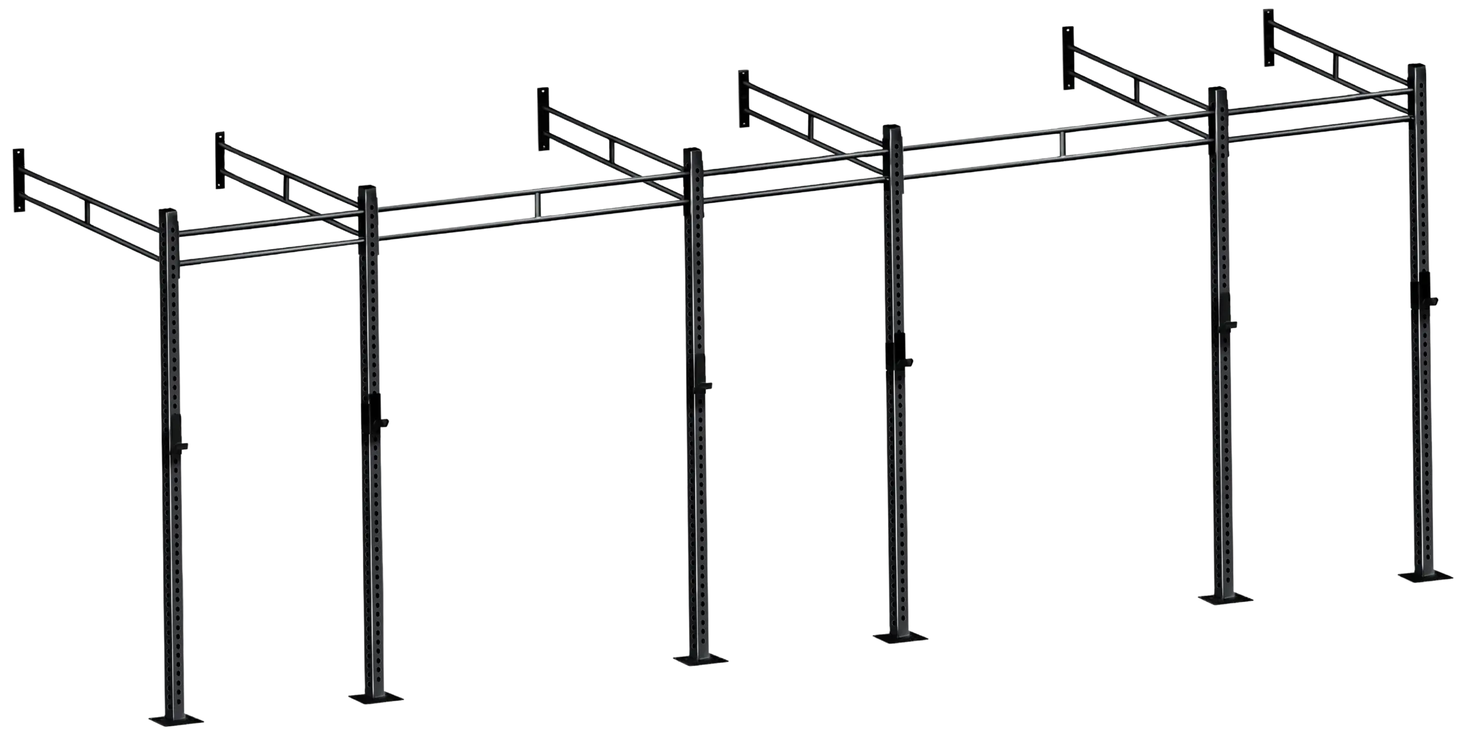 French Fitness Wall Mount Rig & Rack System 23 (New) Image